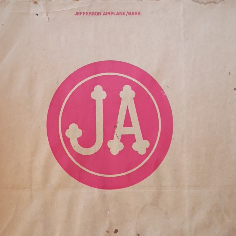 Jefferson Airplane-Bark *Original Pressing* Vinyl W/ Original Paper Cover